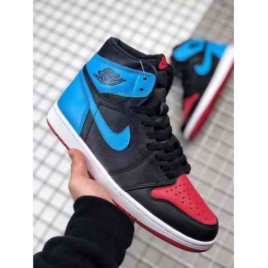 Nike Air Jordan 1 Retro 2020 Black Red Blue Men Shoes